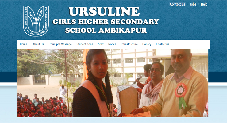 Ursuline Girls Higher Secondary School, Ambikapur
